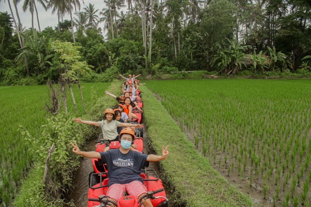 naik atv di bali